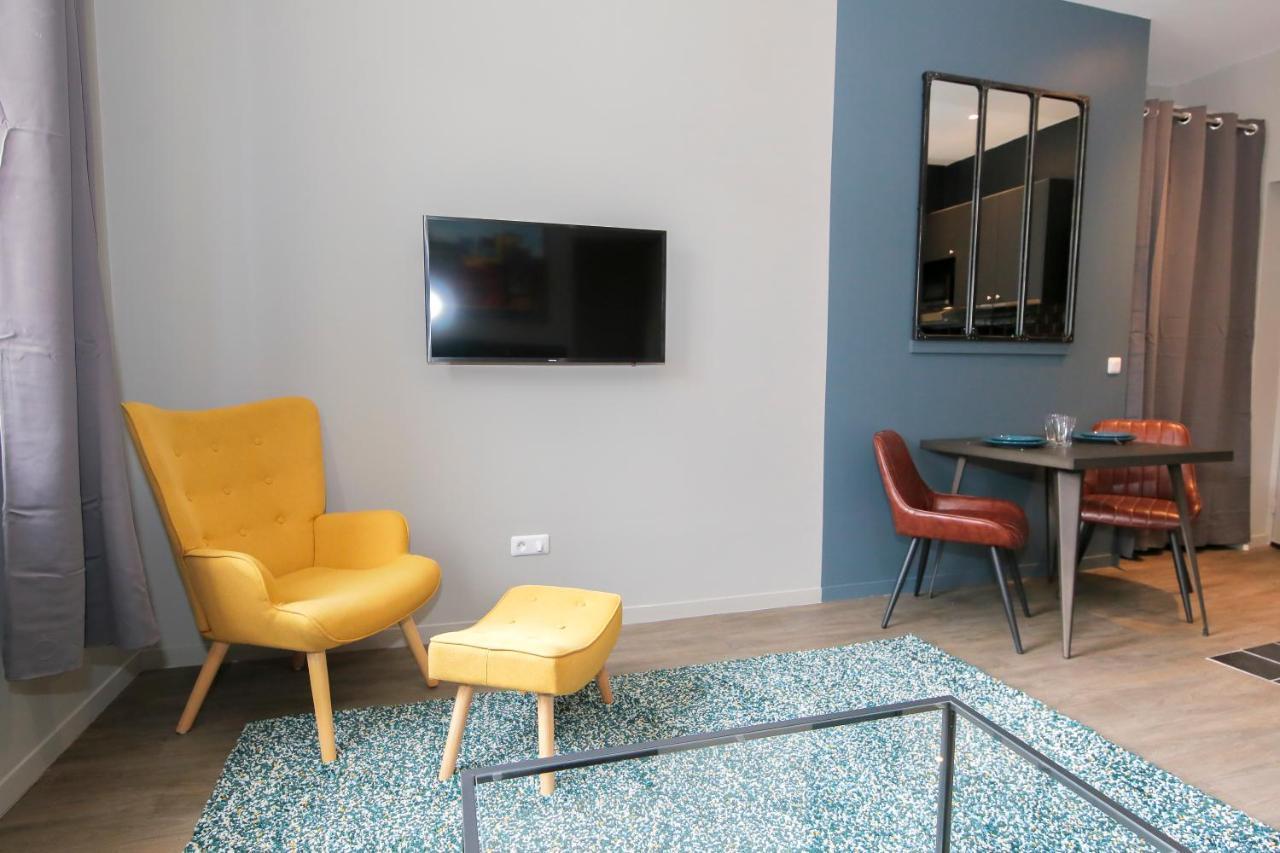 サン・テティエンヌL'Industriel, T2 Hypercentre Chic Et Cosy, Wifi Par Sovalfiアパートメント エクステリア 写真